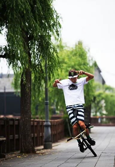 BMXライダー 佐々木元氏