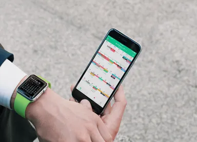 「TimeTree」使用イメージ