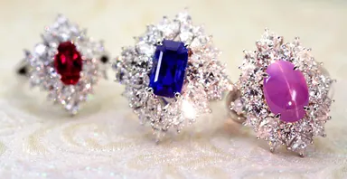 非加熱サファイアキャッツアイ他