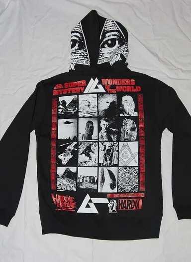 月刊ムー 世界の16大不思議 ブラックパーカー(バック)