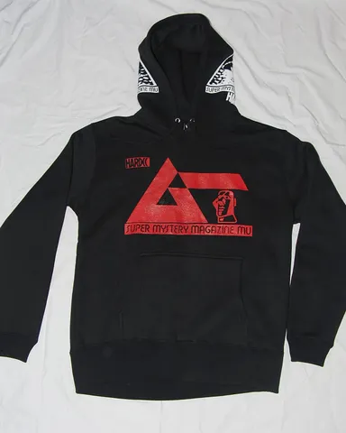 月刊ムー 世界の16大不思議 ブラックパーカー(フロント)