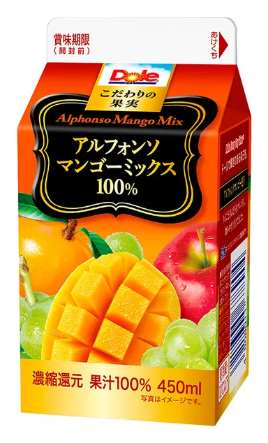 『Dole(R) こだわりの果実 アルフォンソマンゴーミックス100％』