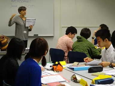 現地での英語授業(アメリカ・シアトル)の様子