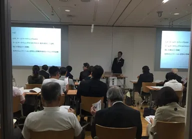 広報学会発表風景 1