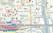 参考：標準マップ（京都駅周辺）