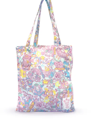 アクリルキーホルダー付きトートバッグ