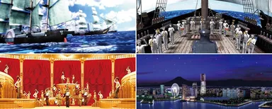 ドックヤード・プロジェクションマッピング『YOKOHAMA ODYSSEY』イメージ