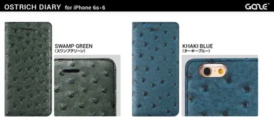 GAZE iPhone6s/6ケース Ostrich Diary