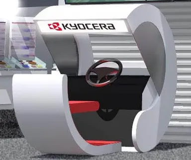 コックピット体験デモ（イメージ）