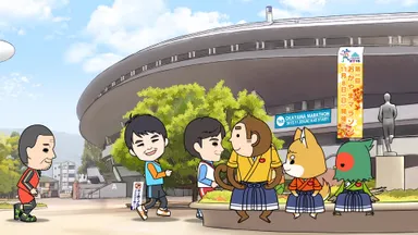 マラソン篇本編(千鳥)