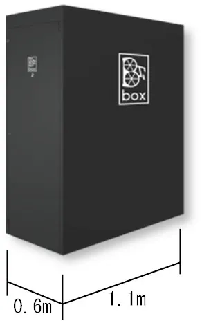 省スペースでの設置が可能