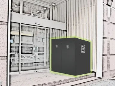 デッドスペースでの設置イメージ