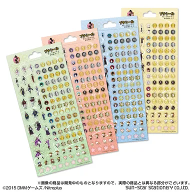 刀剣乱舞-ONLINE-　プチシール4種セット(2)