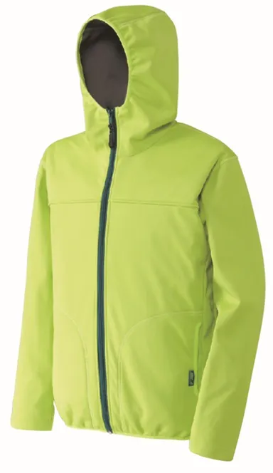 防寒ウィンドシェルジャケット　ライム