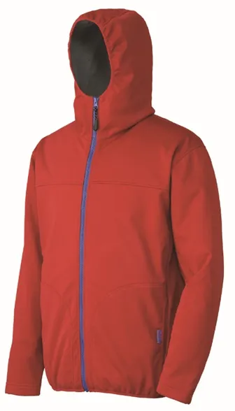 防寒ウィンドシェルジャケット　赤