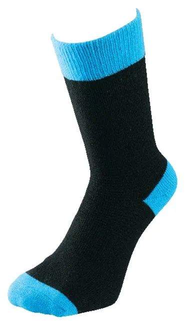 かかと直角アクリルパイル靴下2足組 1