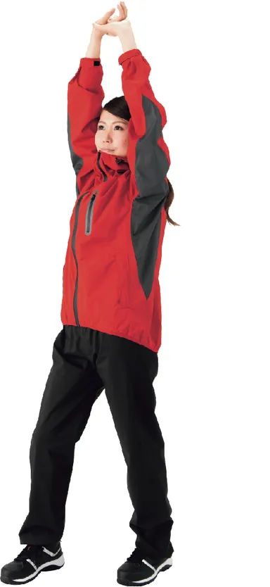 透湿レインスーツSTRETCH 上下組