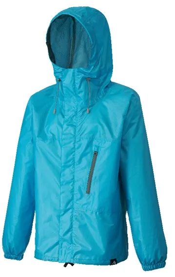 透湿レディースレインスーツ 青