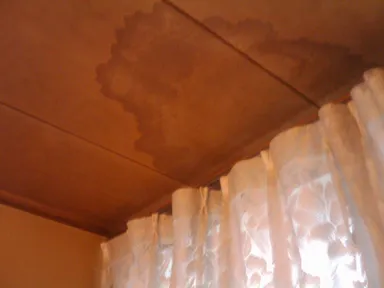 こんな雨漏りが熊本で増えています