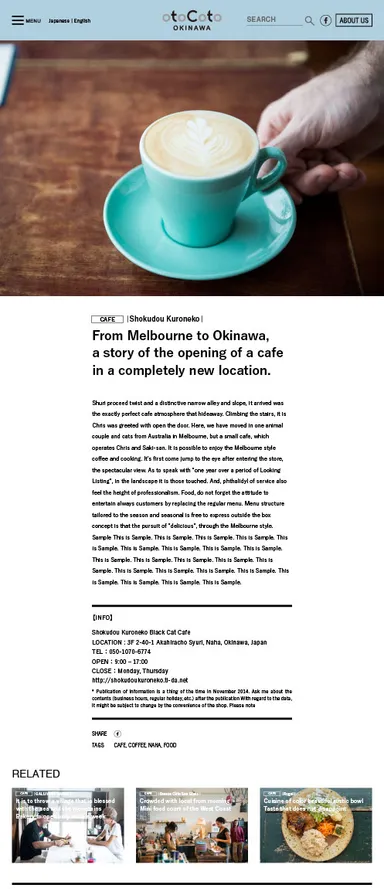 英語バージョン記事ページイメージ