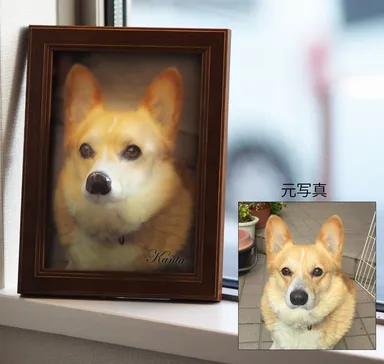 平面の写真データから作成します