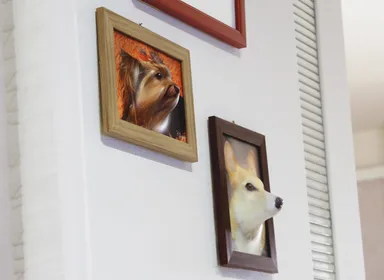 壁に掛けることも可能