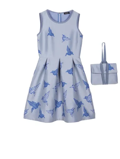 Origami ドレス(グレー)