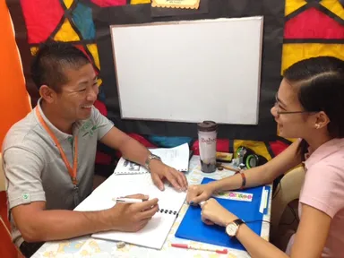 マンツーマンレッスン風景