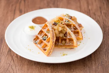 アップルパイ・ワッフル１