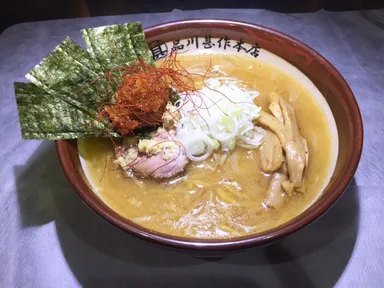 品川甚作にんにく辛味噌ラーメン(2)