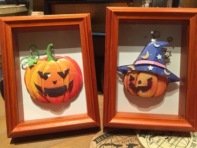 3Dアート(シャドーボックス)でハロウィーンを飾ろう