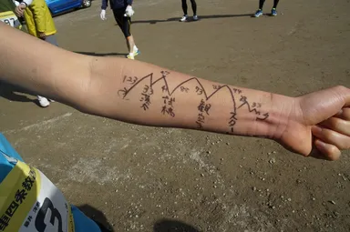 アップダウンのマラソンコース