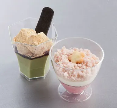 (1)「若君」　(2)「薄紅藤」（イメージ写真）