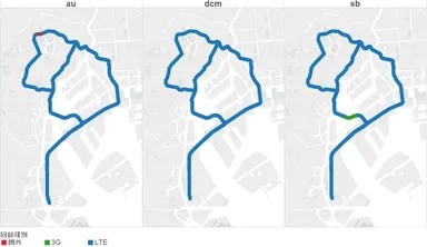 図3：回線種別マップ