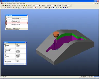 ESPRIT SolidWire 画面 2