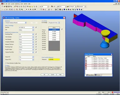 ESPRIT SolidWire 画面 1