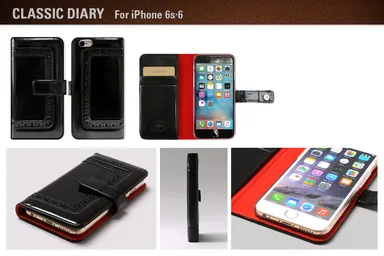 iPhone 6s/6 Classic Diary：ZENUS、本革新シリーズ、iPhone 6sケース発売