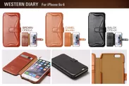 iPhone 6s/6 Western Diary：ZENUS、本革新シリーズ、iPhone 6sケース発売