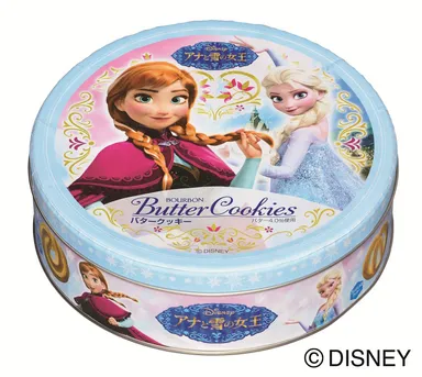 バタークッキー缶(アナと雪の女王)