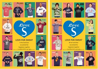 「 LOVE SWEAT 」 新柄登場