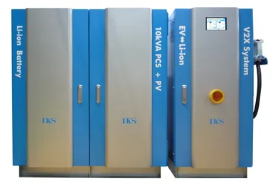 I_DENCON及びEV充放電器盤 