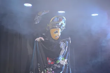 ど迫力のステージマジック