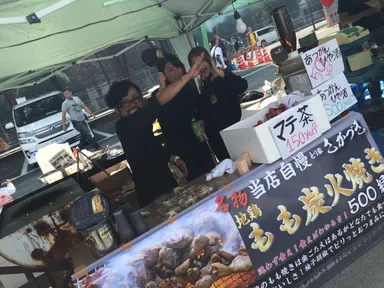 昨年の様子　出店店舗