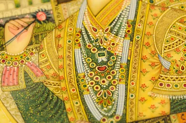 インド細密画の細部