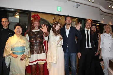 レセプションパーティーの様子