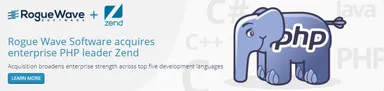 ローグウェーブソフトウェア、Zend Technologiesを買収