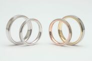 入籍指輪と結婚指輪　計4本の製造