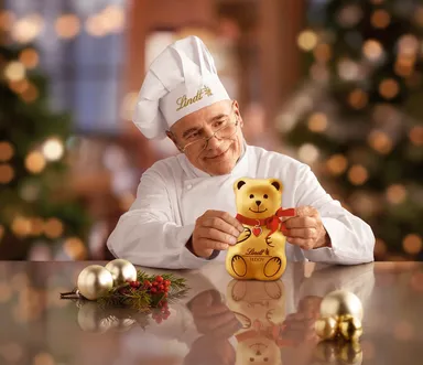 リンツテディとメートル・ショコラティエ