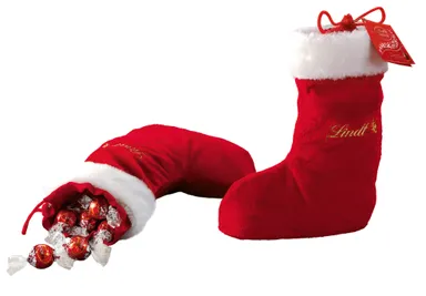 リンドール サンタブーツ ミルク