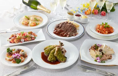 ラグジュアリー女子会プランの料理